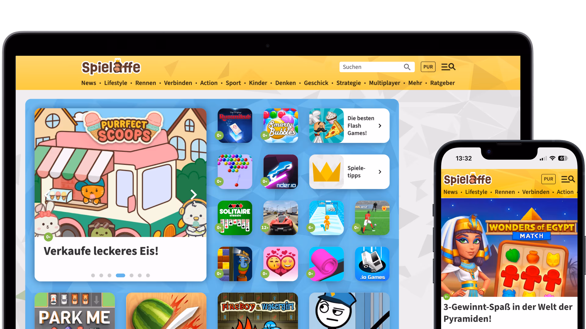 kino.de auf dem Smartphone und Desktop